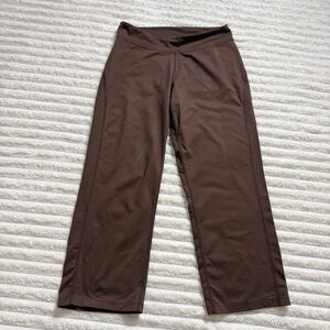 Patagonia Brown Women's Ankle Activewear Pants Polyester Spandex M